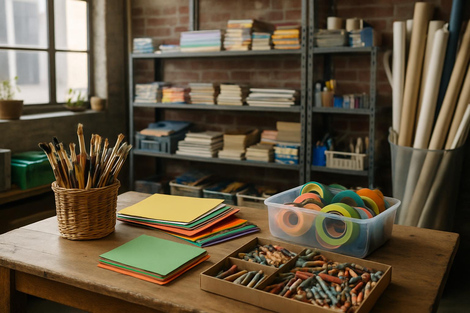 Brooklyn Creative Reuse Revitalizes Art Supply Market with Sustainable Second-Hand Materials