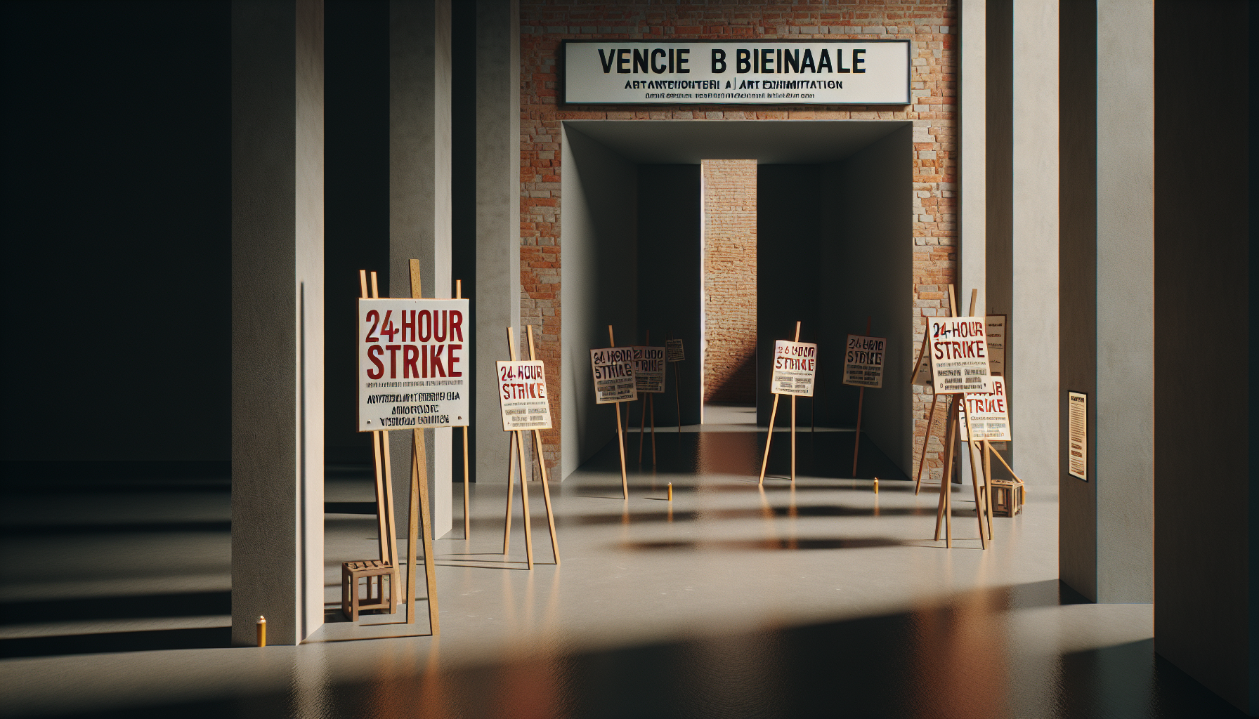 Unprecedented 24-Hour Strike Threatens Disruption at the Venice Biennale Amid Political Tensions